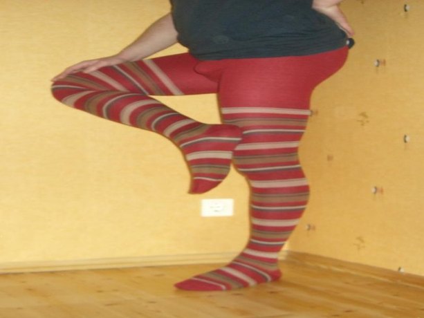 Ringelstrumpfhosen gemischt Bild 18