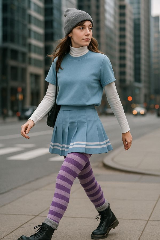 Strickstrumpfhose